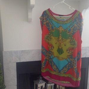 Jealous Tomato Womens Blouse Size Large